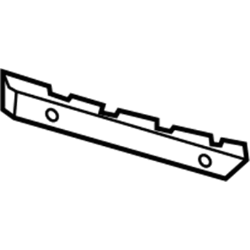 Toyota 52115-08020 Side Support, Passenger Side
