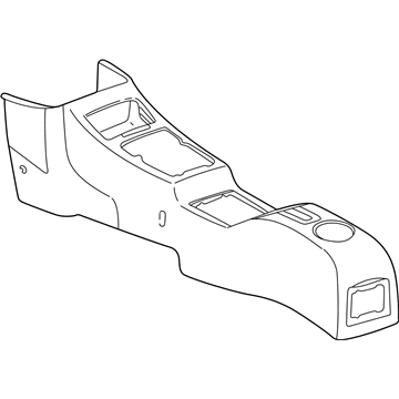 Toyota RAV4 Center Console Base - 58801-42010-B0