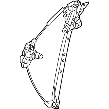 Toyota Prius AWD-e Window Regulator - 69802-47030