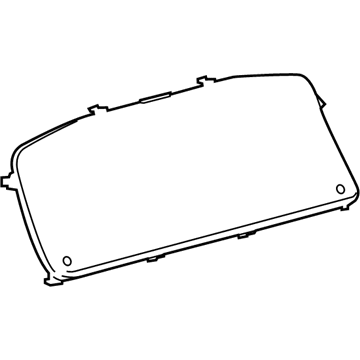 Toyota 83852-0X150 Cluster Lens