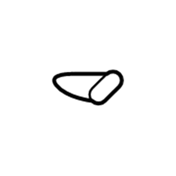 Toyota 64718-48010 Rear Compartment Hole Cover