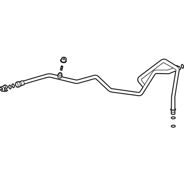 Toyota Highlander A/C Hose - 88707-0E050