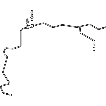 Toyota A/C Hose - 88710-0E610
