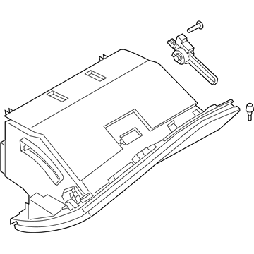 Toyota GR Supra Glove Box - 55550-WAA03