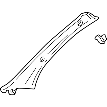 Toyota 62210-20120-B0 Windshield Pillar Trim, Passenger Side