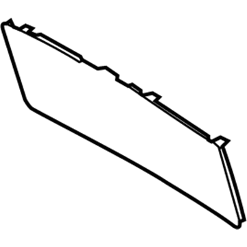 Toyota 67765-0R010-C0 Access Cover, Rear Upper