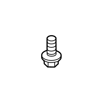 Toyota 90119-08A32 Bolt, With Washer