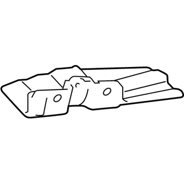 Scion iM Exhaust Heat Shield - 43498-02020