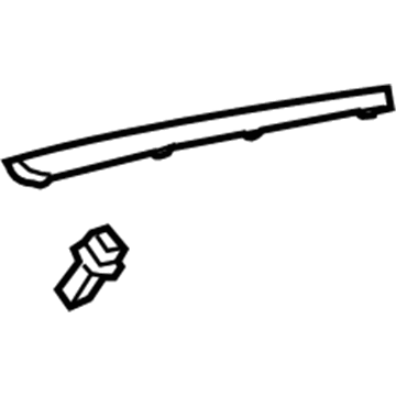 Toyota 55475-07031-B1 Trim Molding