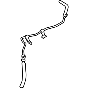 Toyota 44406-06100 Upper Return Hose