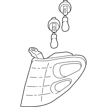 Toyota 81510-0C030 Signal Lamp Assembly