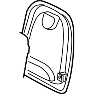 Toyota 71881-AE040-E0 Seat Back Panel