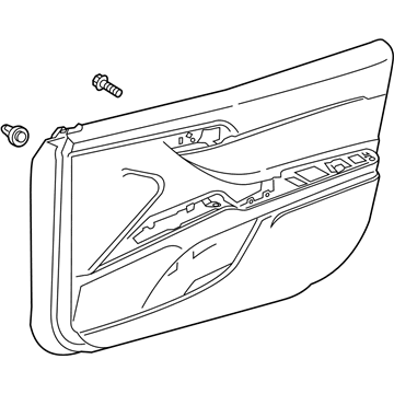 Toyota 67610-33F61-B4 Door Trim Panel