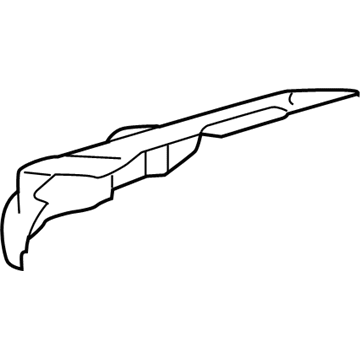 Toyota Highlander Exhaust Heat Shield - 17167-20100