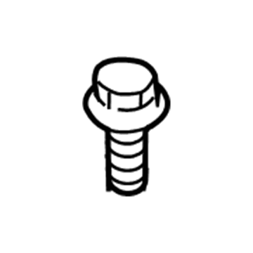 Toyota 91666-G0618 Bolt, With Washer