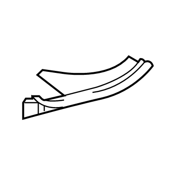 Toyota 67917-02420-C0 Scuff Plate, Passenger Side