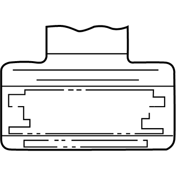 Toyota 74596-53010 Air Bag Label