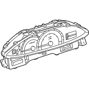 Toyota Instrument Cluster - 83800-52E80