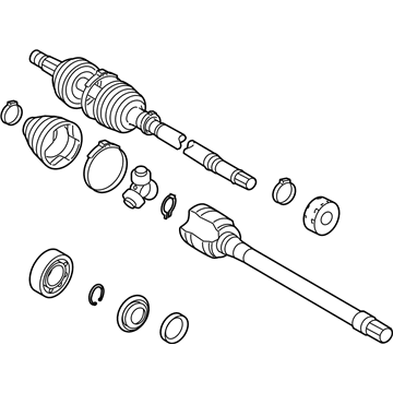 Toyota Matrix Axle Shaft - 43420-01130