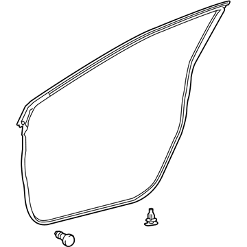 2017 Toyota Corolla Door Seal - 67861-02260
