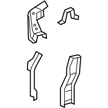 Toyota Camry Radiator Support - 53202-06051