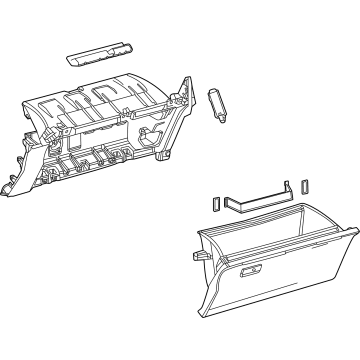 Toyota Mirai Glove Box - 55550-62020-C0