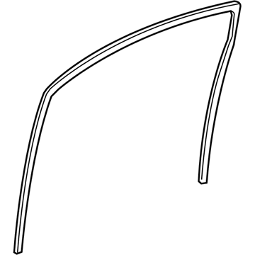Toyota Tundra Window Run - 68151-0C040