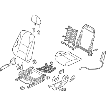 Scion 71200-WB001 Seat Assembly