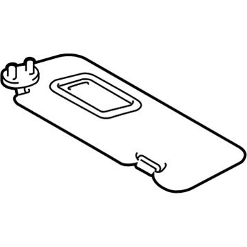 Toyota Prius C Sun Visor - 74310-0DD31-B0