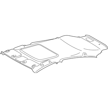 Toyota 63311-52250-B0 Headliner