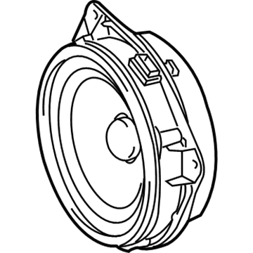 Toyota 86160-2B580 Front Driver Speaker