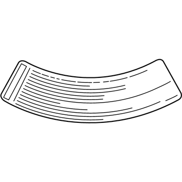 Scion 42668-WB001 Spare Tire Label