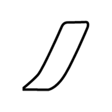 Toyota 58741-04100 Flare Protector, Passenger Side