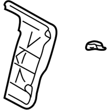 Toyota 71705-48050-B2 Seat Back Panel