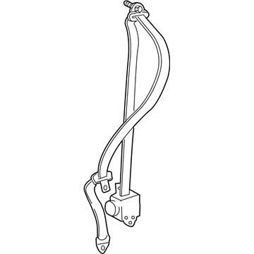 Scion xD Seat Belt - 73210-52870-B0