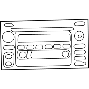 Toyota 86120-0C071 AM/FM Cassette