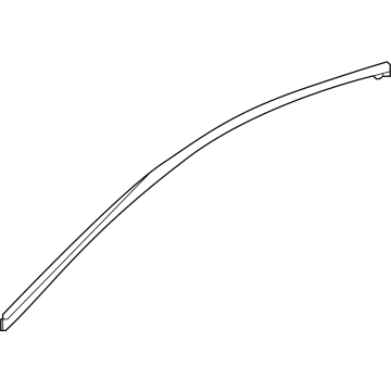 Toyota bZ4X Door Moldings - 75071-42130
