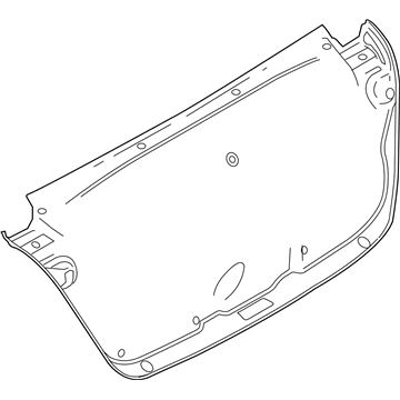 Scion 64719-WB001 Trunk Lid Trim