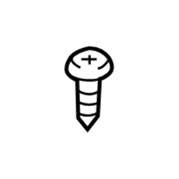 Toyota 90080-16113 Handle, Inside Screw