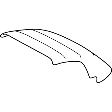 Toyota 65911-17021-E0 Top Cover, Tan