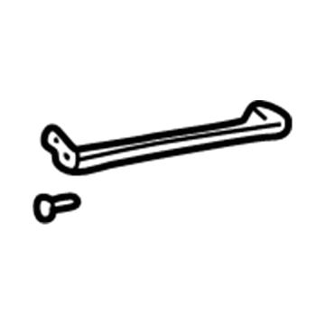 Toyota 62382-17060 Front Weatherstrip, Driver Side
