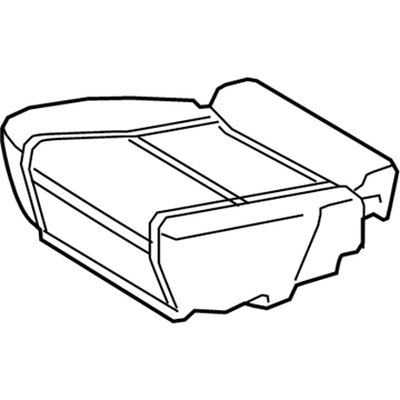 Toyota Prius V Seat Cushion - 71612-47010
