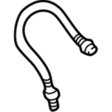 Toyota 90947-02B37 Flex Hose, Rear Center