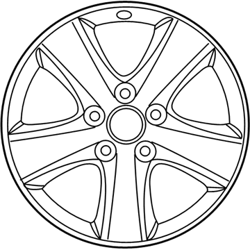 2012 Toyota Camry Spare Wheel - 42611-06740