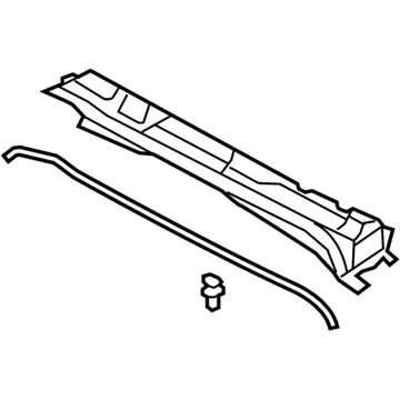 Toyota 55708-35091 Mount Panel, Driver Side