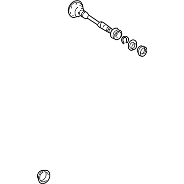 Toyota Axle Shaft - 43049-28010