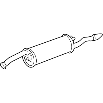 Toyota Echo Muffler - 17430-21371