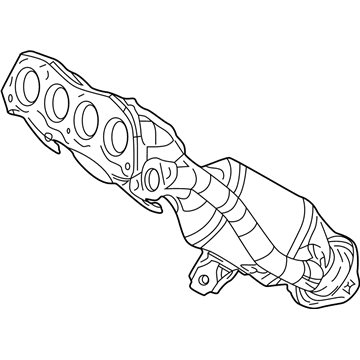Toyota Corolla Catalytic Converter - 17141-24230
