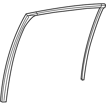 Toyota Prius AWD-e Window Run - 68152-47052