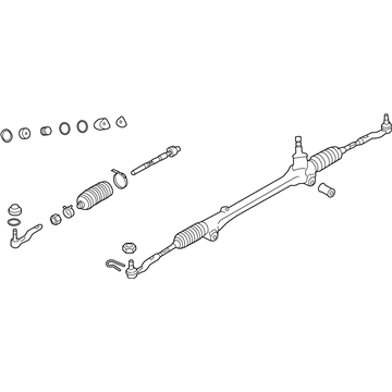 Toyota SU003-00841 Steering Gear, Driver Side